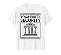 Toga Party Security Guard Greek Celebration College Frat Boy T-Shirt
