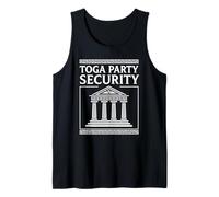 Toga Party Security Guard Greek Celebration College Frat Boy Tank Top