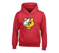 Togather we can Child Spotty Day 2024 Bear Novelty Hoodie Pudsey Day Big Head School Childeren need Unisex kids adult (4XL, Red)