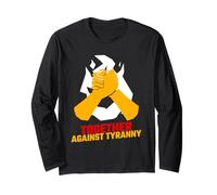 Together Against Tyranny (Resistance Statement & Graphic) Long Sleeve T-Shirt