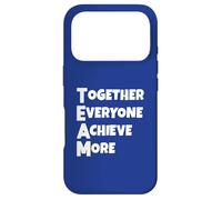 Together Everyone Achieve More Team Building Case for iPhone 17 Pro