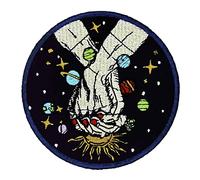 Together Forever in The Vast Universe Patch Embroidered Applique Badge Iron On Sew On Emblem