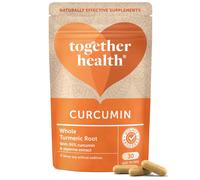 Together Health Curcumin & Whole Root Turmeric with Piperine Black Pepper Joint Support Capsules - 30 Capsules
