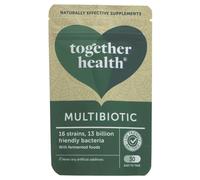 TOGETHER HEALTH - Multibiotic - 16 Strains - 13 Billion CFU,Fermented Foods - 30 CAPS