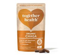 Together Health Organic Chaga Mushroom - 60 Capsules - Best Before Date is 30th November 2026