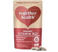 TOGETHER HEALTH - Organic Vitamin B12 - From Shiitake Mushroom 3 Forms - 30 CAPS