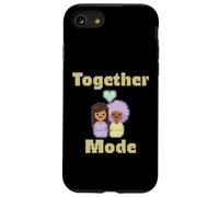 Together Mode - Cute Pixel Couple Gamer Design Case for iPhone SE (2020) / 7/8