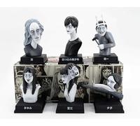 Together Plus Junji Ito Kaikibako Wave 1 Complete Set - Official Horror Collectible Blind Box Figures | Full 6 Character Collection | Japanese Manga Merchandise (Wave 1)