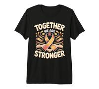 Together We are Stronger Awareness Ribbon Support Squad Premium T-Shirt