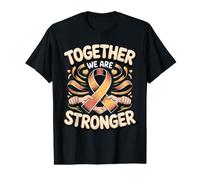 Together We are Stronger Awareness Ribbon Support Squad Value Graphic T-Shirt