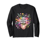 Together We are Tougher Than Cancer Awareness Unity - Long Sleeve T-Shirt