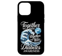Together We Battle Together We Win Diabetes Awareness Case for iPhone 12 mini
