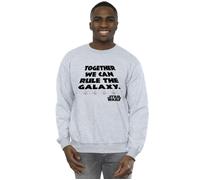 Together We Can Rule The Galaxy Sweatshirt Star Wars Grey XXL