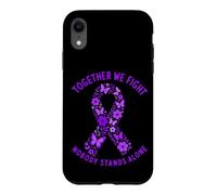 Together We Fight Nobody Stands Alone Epilepsy Awareness Case for iPhone XR