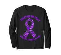 Together We Fight Nobody Stands Alone Epilepsy Awareness Long Sleeve T-Shirt