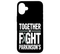 Together We Fight Parkinson’s Awareness Ribbon Support Case for iPhone 16 Plus