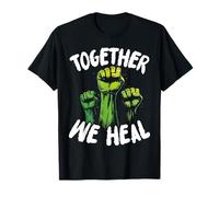 Together We Heal Mental Health Awareness Support Unity T-Shirt