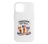 Together We Rise Unity Diversity Inspirational Graphic Case for iPhone 14