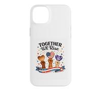 Together We Rise Unity Diversity Inspirational Graphic Case for iPhone 14 Plus