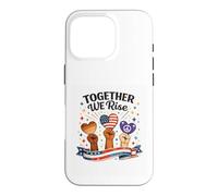 Together We Rise Unity Diversity Inspirational Graphic Case for iPhone 16 Pro