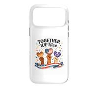 Together We Rise Unity Diversity Inspirational Graphic Case for iPhone 17 Pro Max