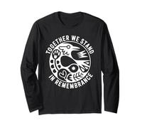 Together We Stand in Remembrance Unity Bird Emblem Memorial Long Sleeve T-Shirt