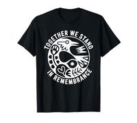 Together We Stand in Remembrance Unity Bird Emblem Memorial T-Shirt