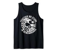 Together We Stand in Remembrance Unity Bird Emblem Memorial Tank Top