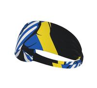 Together With Ukraine Printing Double-Sided,Unisex Elastic Sports Headband,Ideal As A Gift For Sports-Loving Friends,Family