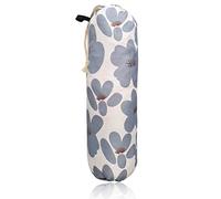 TOGETRUE Plastic Bag Holder, Lightweight Grocery Bag Holder for Plastic Bags, Wall Mount Floral Plastic Bag Storage Organizer, Reusable Shopping Bag Holder Dispenser for Kitchen Pantry (Light Grey)