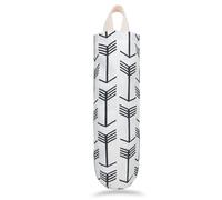 TOGETRUE Plastic Bag Holder, Washable Grocery Wall Mount Organizer, Large Trash Storage Dispenser, Shopping Garbage Bags Carrier for Home, Kitchen, Travelling (White) (TTPHB001)