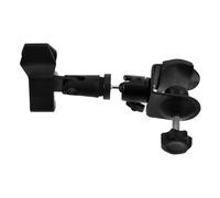TOGEVAL 1 Set U Shaped Mic Clip Clamp Versatile Microphone Mount Adapter for Secure Stability During Performances Recordings Compatible with Various Accessories Portable Durable Design