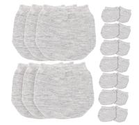 TOGEVAL 10 Pairs Womens Forefoot Half Socks Non Slip Invisible Liner Breathable Moisture Wicking Comfortable Fit for High Heels Sandals