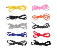 TOGEVAL 10 Pcs Mixed Color Plastic Drawstring Replacement Cords for Sweatpants Hoodies Sports Pants Waistband Ropes with Easy Attachment for Jackets Shorts Coats