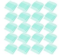 TOGEVAL 1000pcs 15mm Green High Temperature Heat Resistant Masking Tape Circles for Automotive Painting Flexible Refinish Tape for Spray Paint and Car Polishing