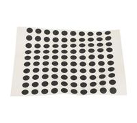 TOGEVAL 100Pcs Black Pet Self-Adhesive LED Light Blocking Stickers for Glasses, Complete Light Blackout Covers, 5Mm Round Privacy Shades for Electronics, Routers, Office and Travel Use