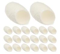 TOGEVAL 100pcs Natural Silkworm Ball Facial Cleanser Deep Exfoliating Face Scrub for Blackhead Removal and Skin Care Suitable for Sensitive Skin Routine