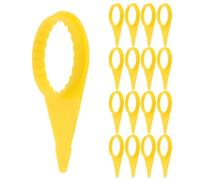 TOGEVAL 100pcs Plastic Lug Nut Indicator Tool for Trucks Cars Weather Resistant Wheel Hub Nut Covers with Bright Visual Alert for Loose Lug Detection and Safety Enhancement