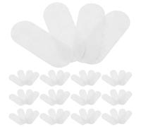 TOGEVAL 100pcs Teardrop Clip Accessories Felt Pads for Hair Clips Crafting DIY Hairpin Cushions Supplies for Toddlers Girls Boys and Girls Handmade Headdress