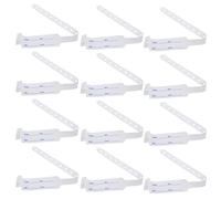 TOGEVAL 100pcs White Medical ID Wristbands for Adults, Hospital Patient Identification Bracelets, Nursing Wristbands Sturdy Vinyl Material for Hospital Identification and Safety