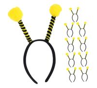 TOGEVAL 10pcs Bee Ears Headband Halloween Costume Accessories Lightweight Comfortable Fabric Stylish Unique Headwear for Women Girls Daily Life and Christmas