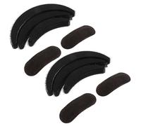 TOGEVAL 10pcs Cranial Augmentation Pad for DIY Hair Styling Styling Volume Pad for Women Bun Insert Hair Bun Tool Volume Puff Clip