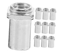 TOGEVAL 10pcs Drum Swivel Nuts for Floor Drum Tom Lug Accessories Replacement Iron Spare Parts for Snare Jazz Drumming