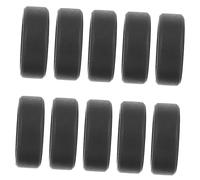 TOGEVAL 10pcs Flexible Silicone Fitness Rings for Men Comfortable Tear Resistant Outdoor Sports Finger Rings for Workouts and Enhanced Grip Strength