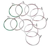 TOGEVAL 10pcs Guzheng B-type Strings Set for 6-10 Strings Replacement Professional Multifunctional Guzheng Accessories Kit for Repair and Music Wire Supply