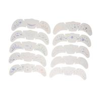 TOGEVAL 10pcs Halloween Freckles Tattoo Stickers for Realistic Cartoon Face Decals Gentle Material Easy to Apply Temporary Face Makeup Accessories for Festival Parties