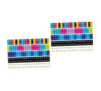 TOGEVAL 10pcs Kalimba Beginner Decals Scale Stickers for Thumbs Piano Learning Note Stickers for Suitable for All Ages and Skill Levels