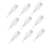 TOGEVAL 10Pcs Microneedle Pen Replacement Needles for Skin Care Safe Professional Needle Tools for Scar Stretch Mark Cellulite Reduction Suitable for Home and Salon Use