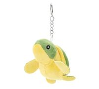 TOGEVAL 10pcs Mini Plush Turtle Keychain Set, Soft Stuffed Turtle Pendant Charms for Backpack, Bag, and Women Accessories, Cute Cartoon Animal Hanging Ornaments Random Style