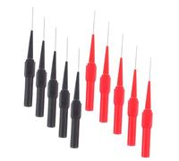 TOGEVAL 10pcs Multimeter Piercing Probe with Heat-resistant Wires for Automotive Electrical Circuit Testing and Back Probing Coarse Test Leads for Precise Vehicle Repair Diagnostics